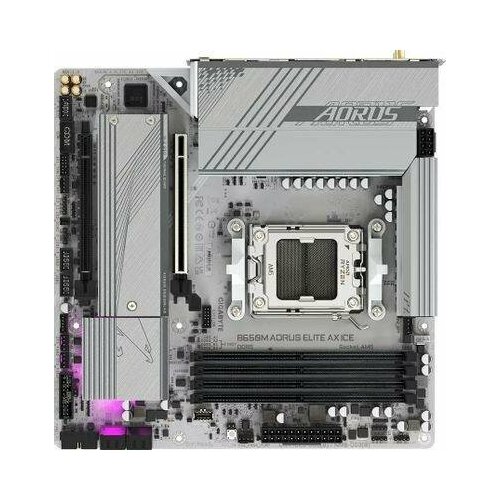 Материнская плата Gigabyte B650M A ELITE AX ICE