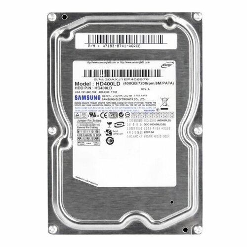 Жесткий Диск Samsung HD400LD 400Gb IDE 35 HDD 8690₽
