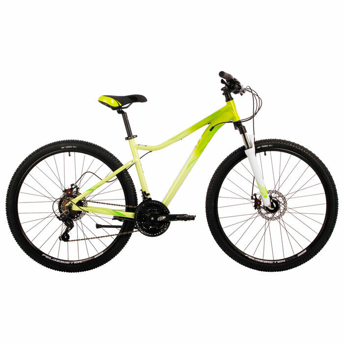 Велосипед STINGER 27.5" LAGUNA EVO зеленый, алюминий, размер 17"