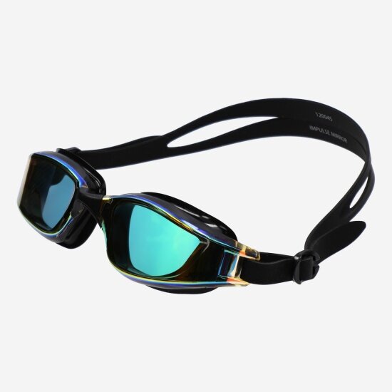 Очки для плавания Joss , 120045-99, Impulse Mirror чёрный, размер one size