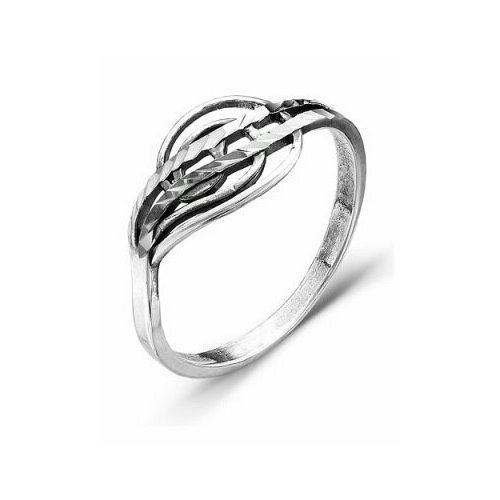 Кольцо Anikom, размер 18, серебряный