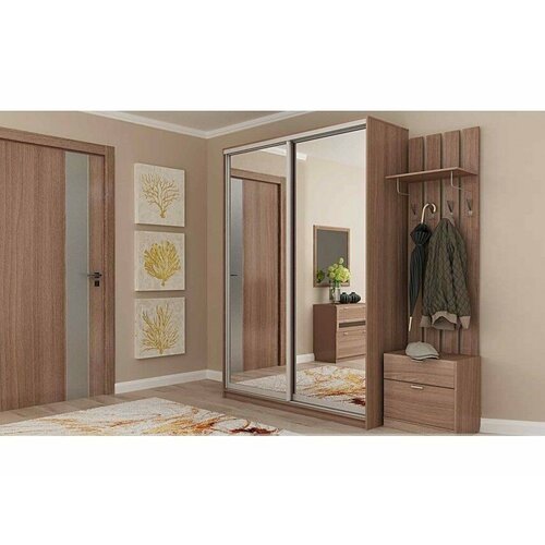 Шкаф-купе Оптима №2 1,6-2 зеркало