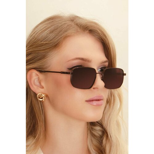 Солнцезащитные очки  имиджевые, черный