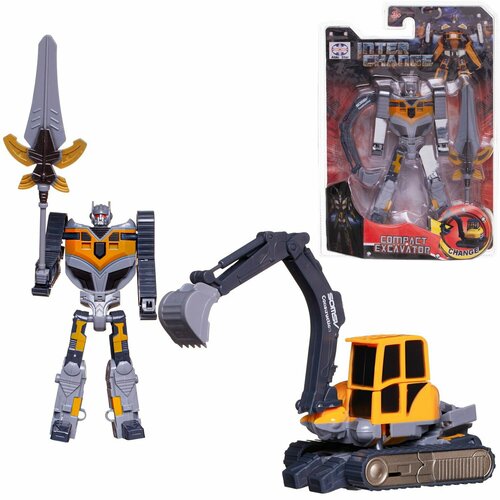 Машина-трансформер InterChange Compact Excavator трансформация в экскаватор 10788экскаватор 554₽