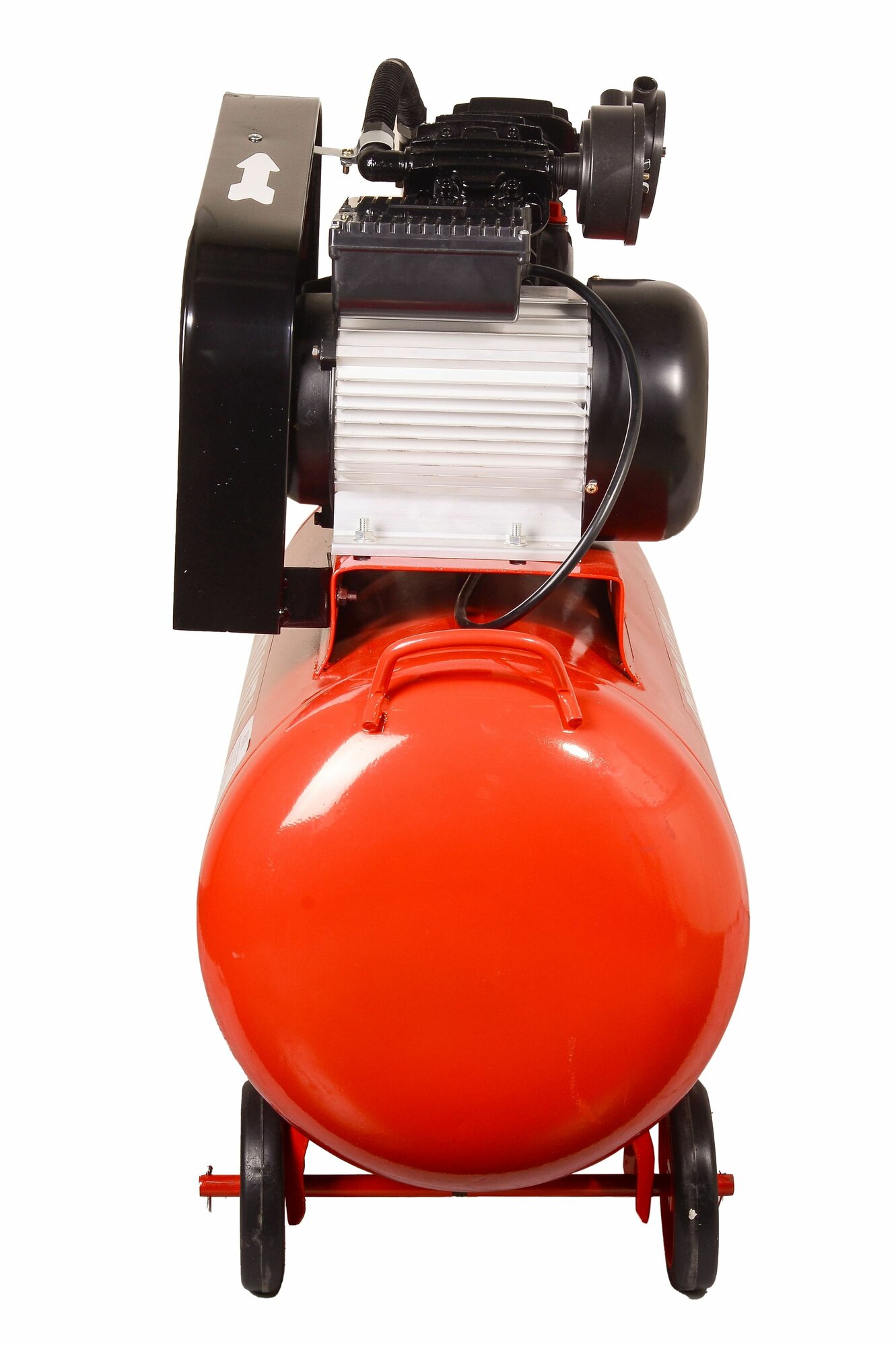 Компрессор КП-100/400Р Ресанта, поршневой, масляный, 2 цилиндра, ресивер 100л — фото 1