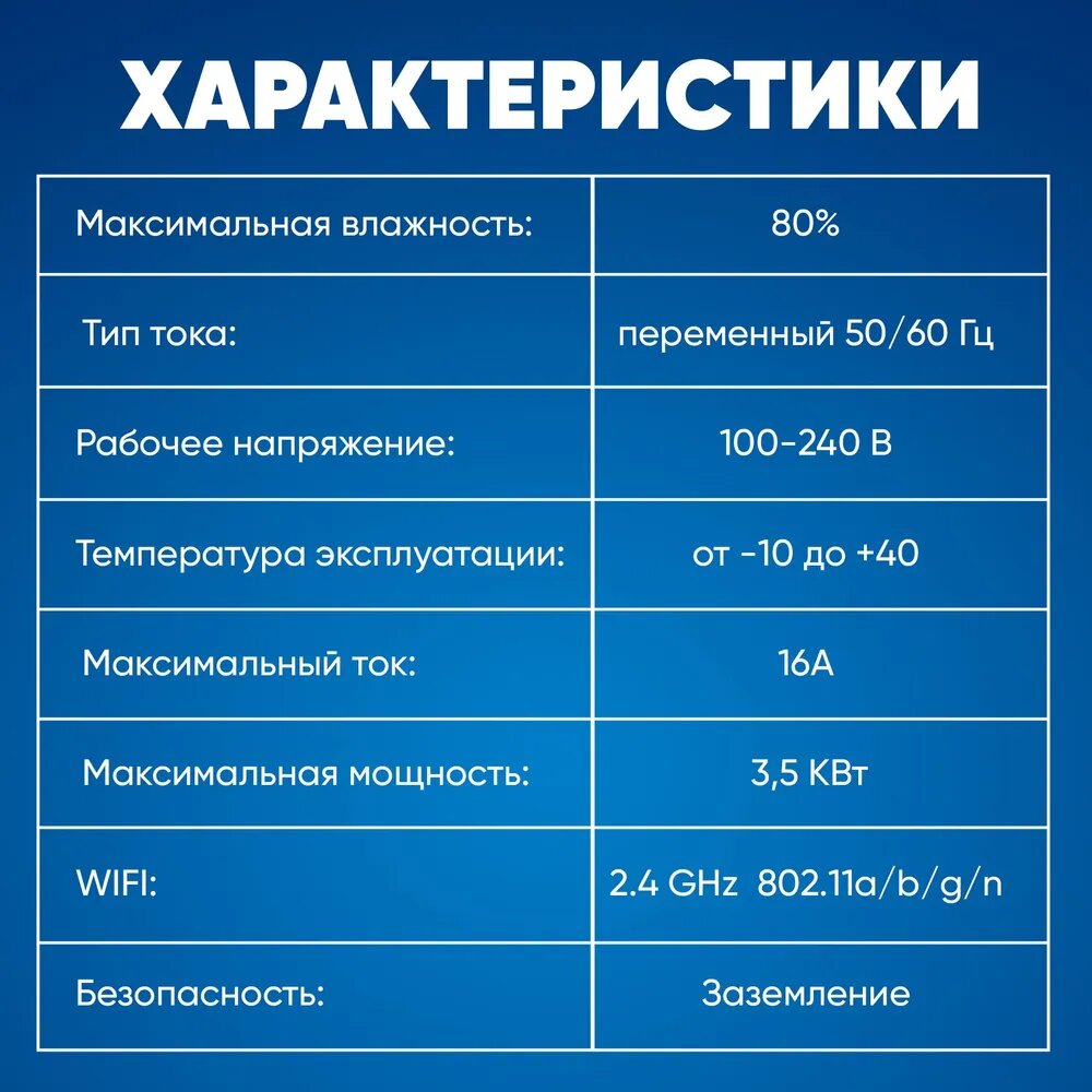 фото Умная Розетка Wi-Fi "Smart Plug"