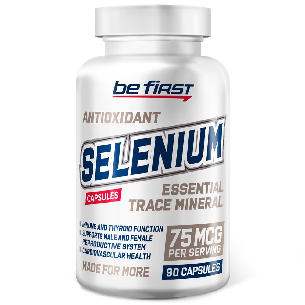 Антиоксидант селен противовоспалительное действие Selenium 90 капс (Be First)