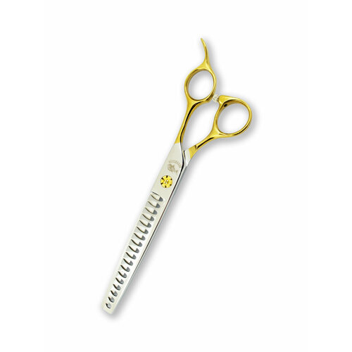Шанкерные ножницы Barracuda Gold H22-718 для груминга животных 10990₽