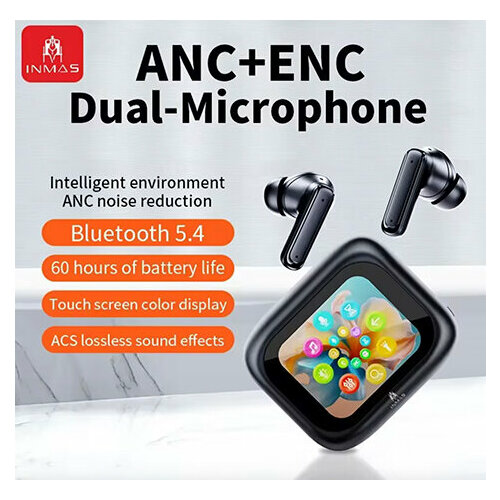 Беспородные наушники Bluetooth с экраном на кейсе E18 Pro 165600₽