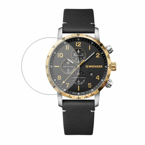 Скрин Мобайл защитный экран для часов Wenger Attitude Chrono 01.1543.111 из гидрогелевая плёнка прозрачная