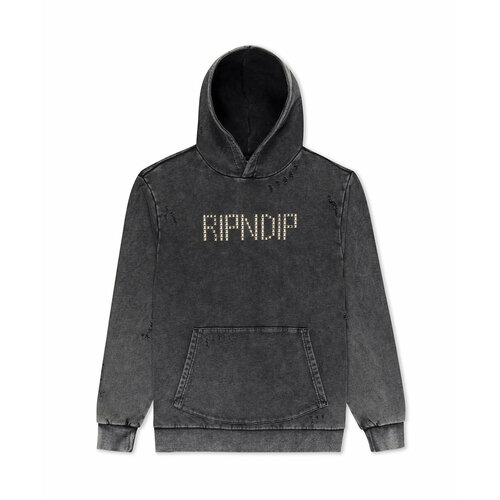 фото Толстовка ripndip ripndip, размер s, , черно-серый