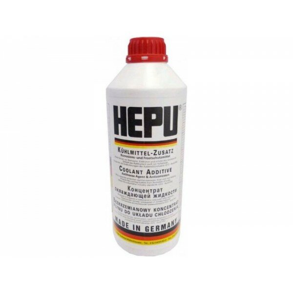HEPU Антифриз HEPU красный 1.5л
