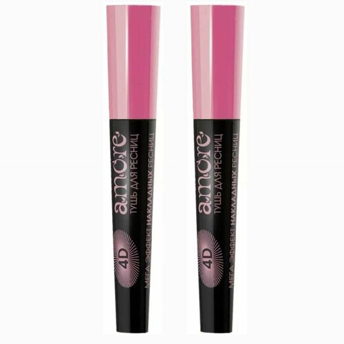 Белита Тушь для ресниц AMORE 4D мега эффект накладных ресниц 2 ШТ 909₽