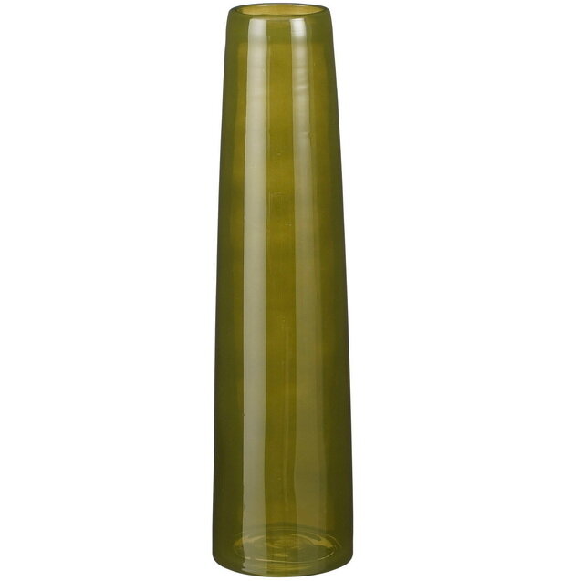 Ваза для цветов Xandra Single 38 см темно-зеленая Edelman 1155272