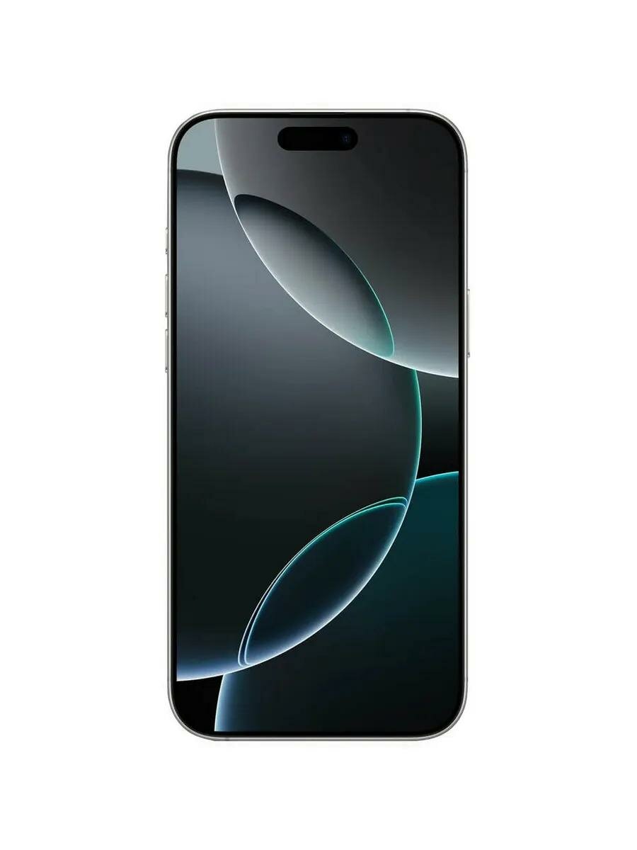 Смартфон Apple iPhone 16 pro max 256Gb white titanium/белый, Dual: 2 eSIM — фото 1