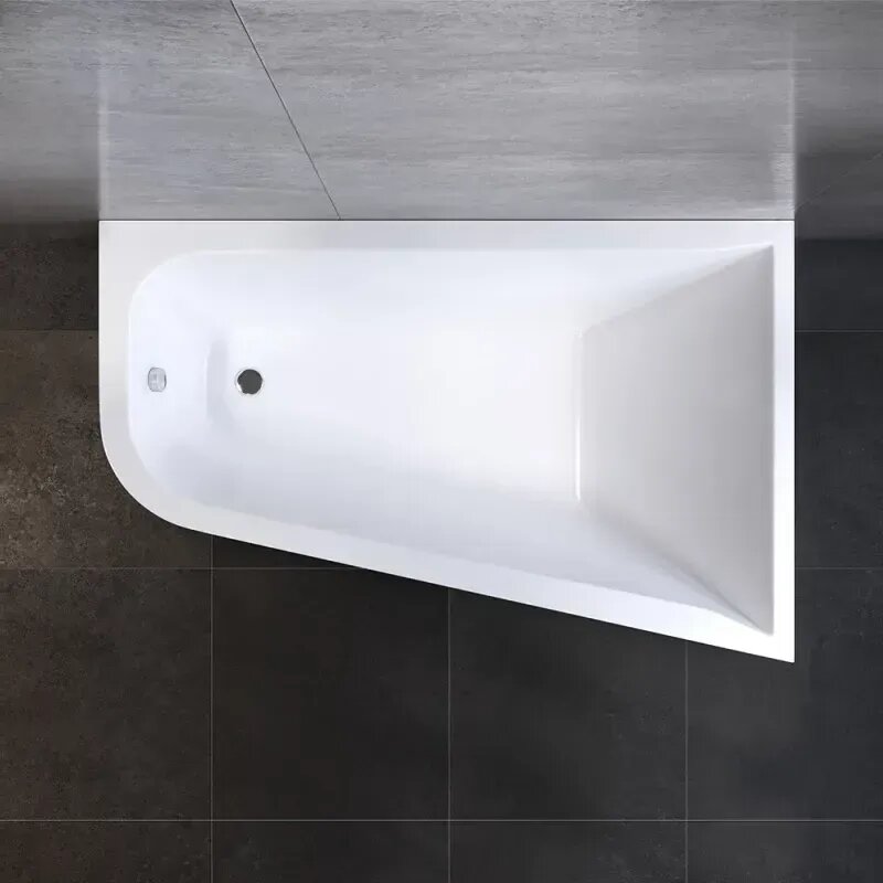Акриловая ванна Am.Pm Spirit 2.0 160x100 W72A-160R100W-A2 правая
