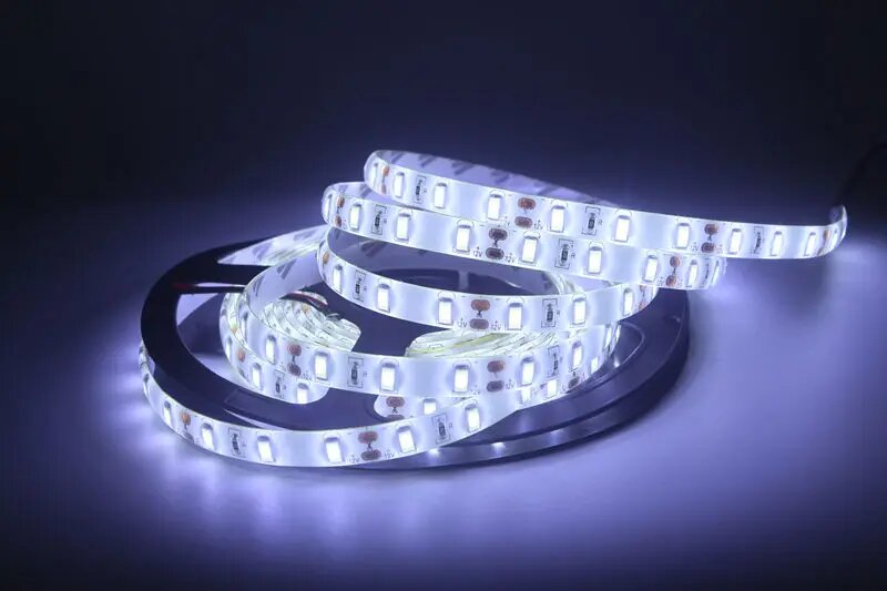 Гибкая светодиодная лента ASMTLED SMD 5630 12В, 0.5m, Cold White, Белый
