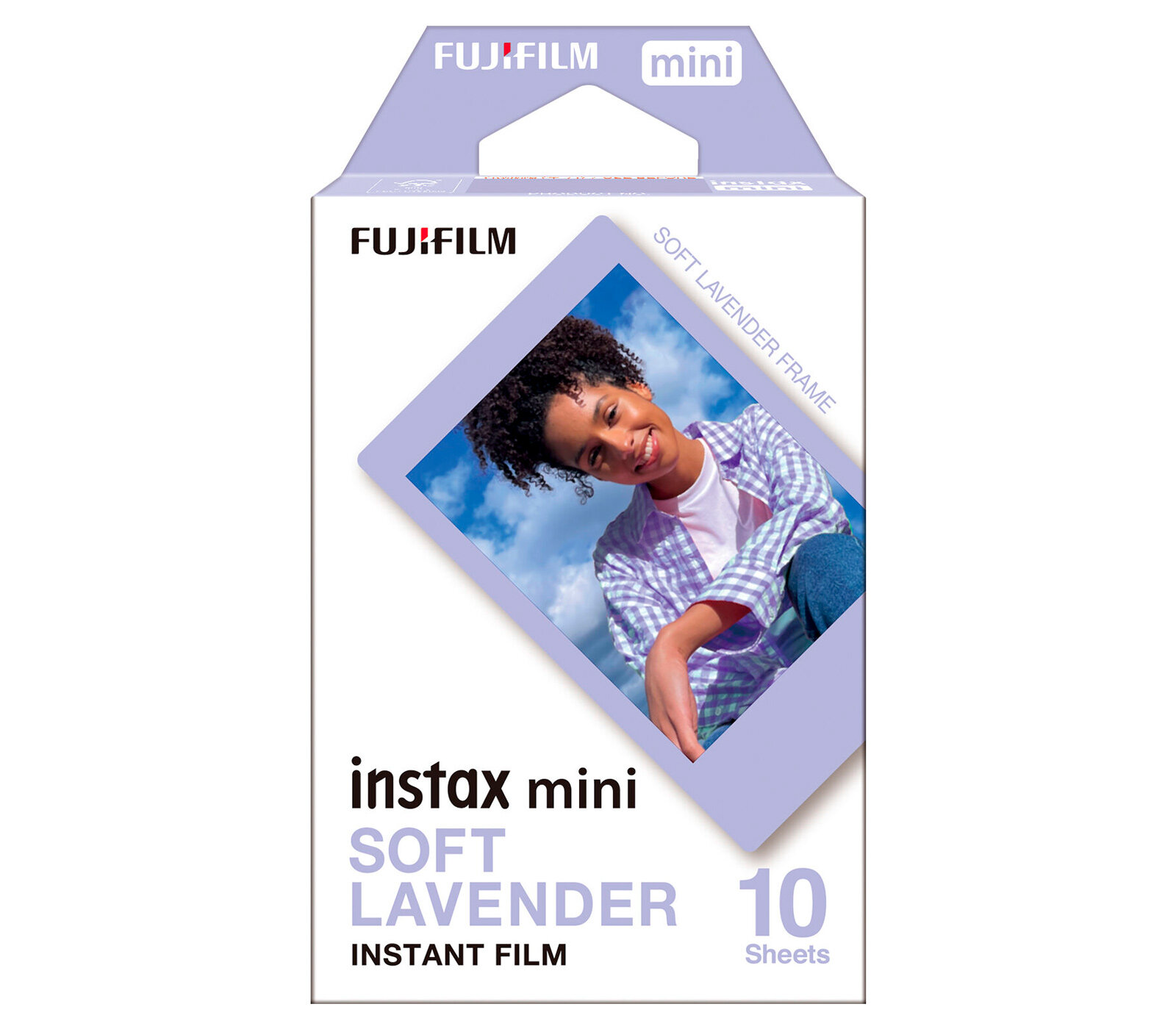 Картридж Fujifilm Instax Mini Soft Lavander, 10 снимков