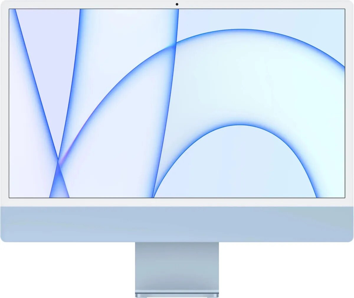 24" Моноблок Apple iMac A2438 4.5K, Apple M1 8 core, 8ГБ DDR4, 256ГБ SSD, macOS синий [mgpk3c/a]