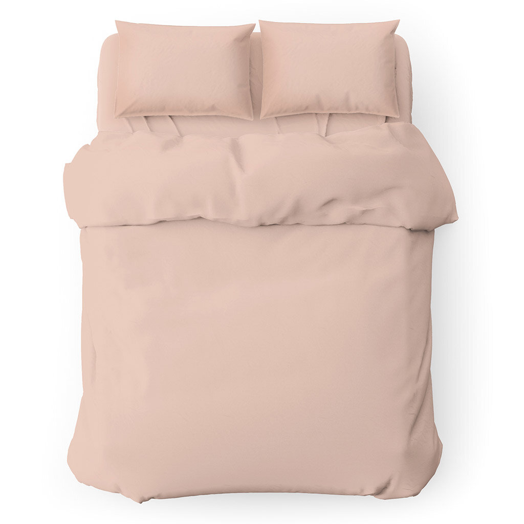 Комплект постельного белья Домашняя Мода 2-х спальный "Чайная роза", 4 предмета: пододеяльник 175х215 см, евро-простыня 220х240 см, 2 наволочки 70х70 см, сатин, хлопок (КПБ-2Еп-4-7/7-2)