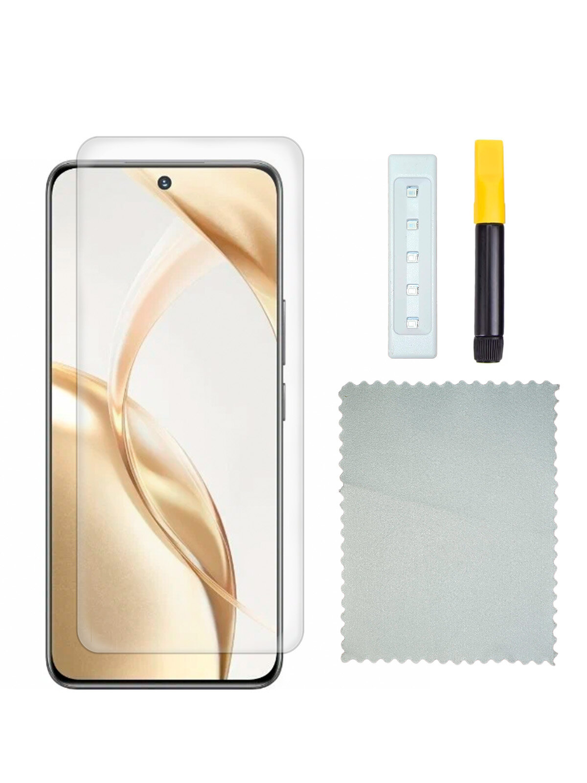 Защитное стекло UV-Glass для Honor 200