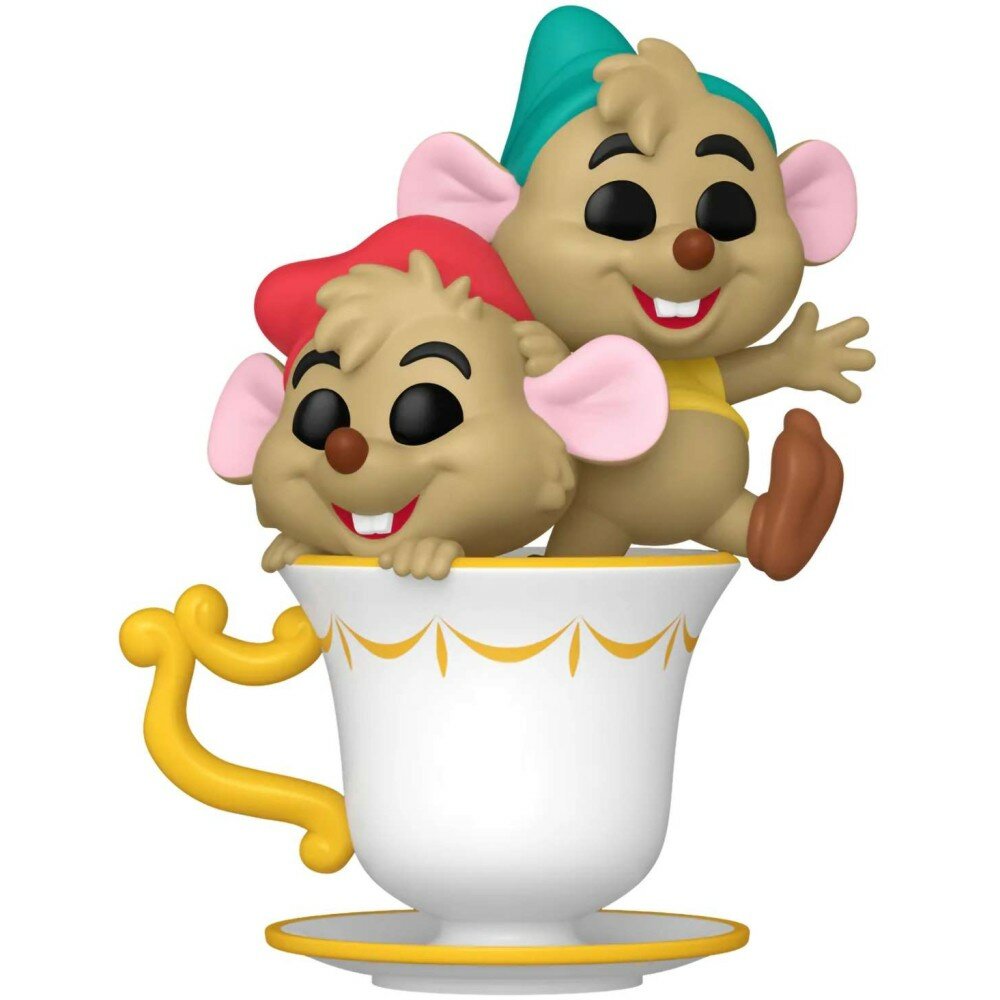 Фигурка Funko POP! Cinderella (75th Anniversary) Jaq & Gus Gus (in Cup) 83458