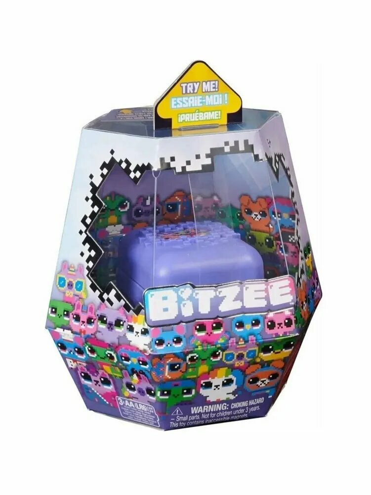 BITZEE Тамагочи WOWмания Виртуальный Питомец. Подарок ребенку. Интерактивная игрушка (голограмма) цветной цифровой электронный питомец - Тамагочи нового поколения битзи
