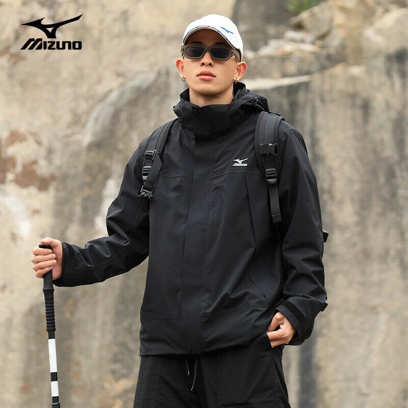 Куртка Mizuno, размер L INT, black