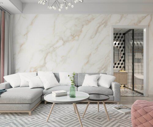 Изображение товара Гибкий мрамор "Арктик" полотно №3; 1420х2850 ; 4,047 кв. м.