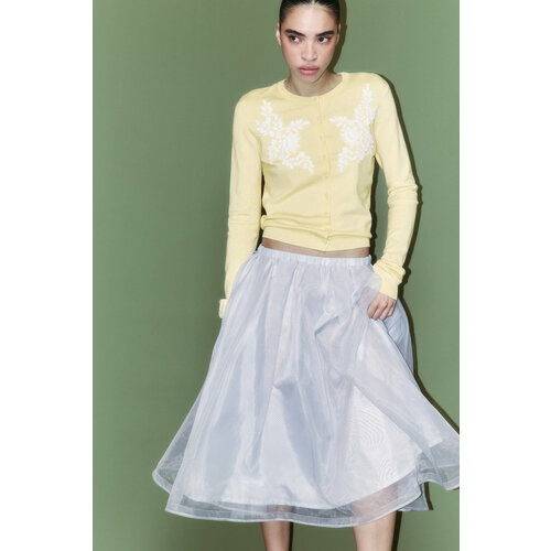 фото Кардиган befree mix&match, размер xs, , желтый
