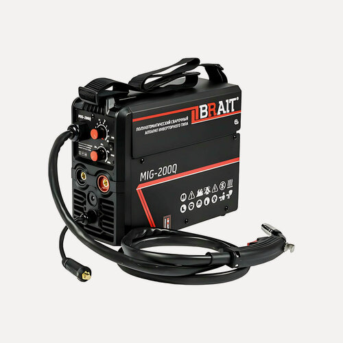 Изображение товара Инвертор сварочный полуавтомат BRAIT МIG-200Q 18.01.020.043