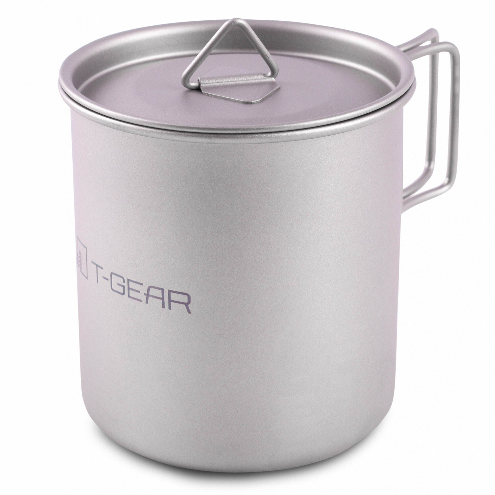 Кружкa с крышкой титановая T-Gear Titanium Mug With Lid 400 мл