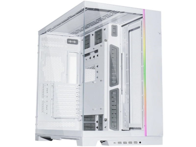 Корпус LIAN LI O11 Dynamic EVO XL White, Large Case: EATX(under 280mm)/ATX/MICRO-ATX/MINI-ITX, 4xUSB 3.0, 1xUSB Type-C, 1xAudio, Included Fans: none