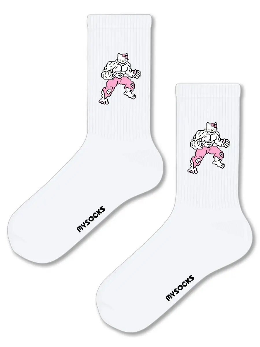 Носки MySocks, размер 36-43, белый