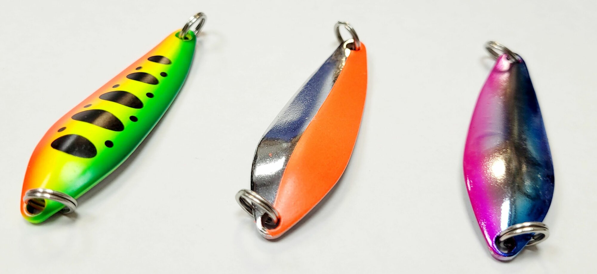 Лососевая блесна для ловли на течении Grows Culture Bait 22 гр. микс 3