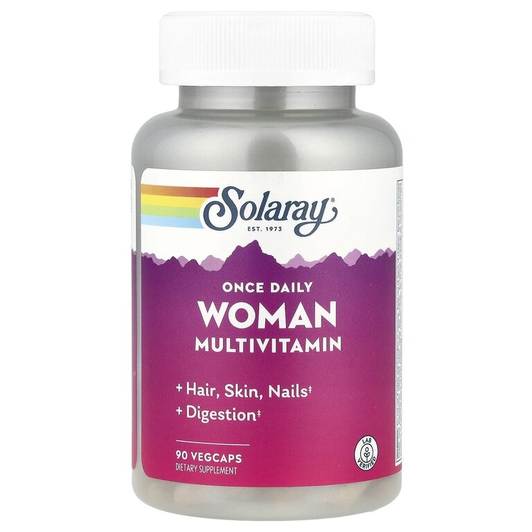 Solaray Once Daily Woman Multivitamin 90 капсул (Solaray)