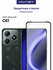 Стекло защитное Full Glue Premium Krutoff для Realme C61 черное