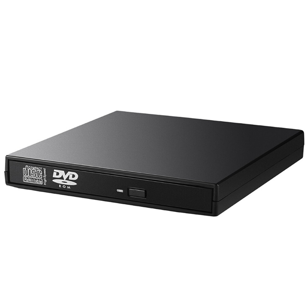 Внешний дисковод DVD - USB 2.0 - черного цвета