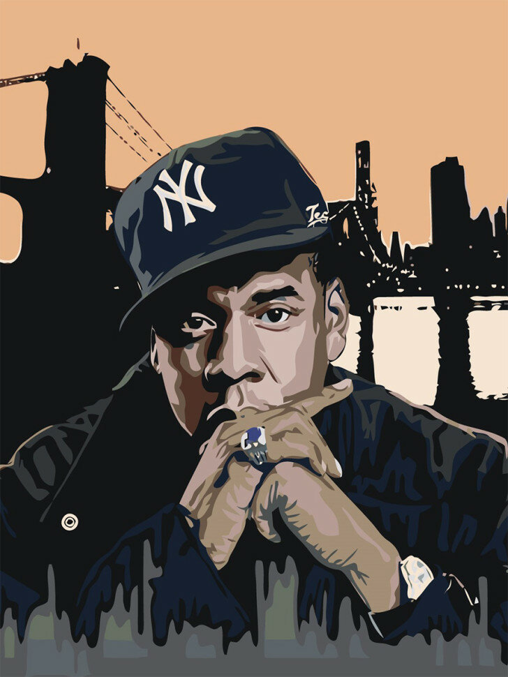 Картина по номерам "Jay-Z" — фото 1