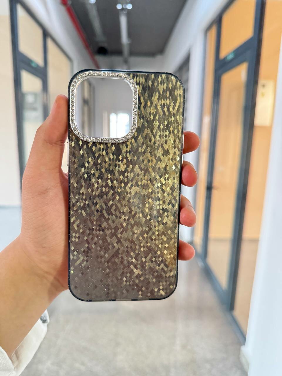 Чехол для iPhone 15Pro Max Чехол для телефона с градиентным блестящим узором