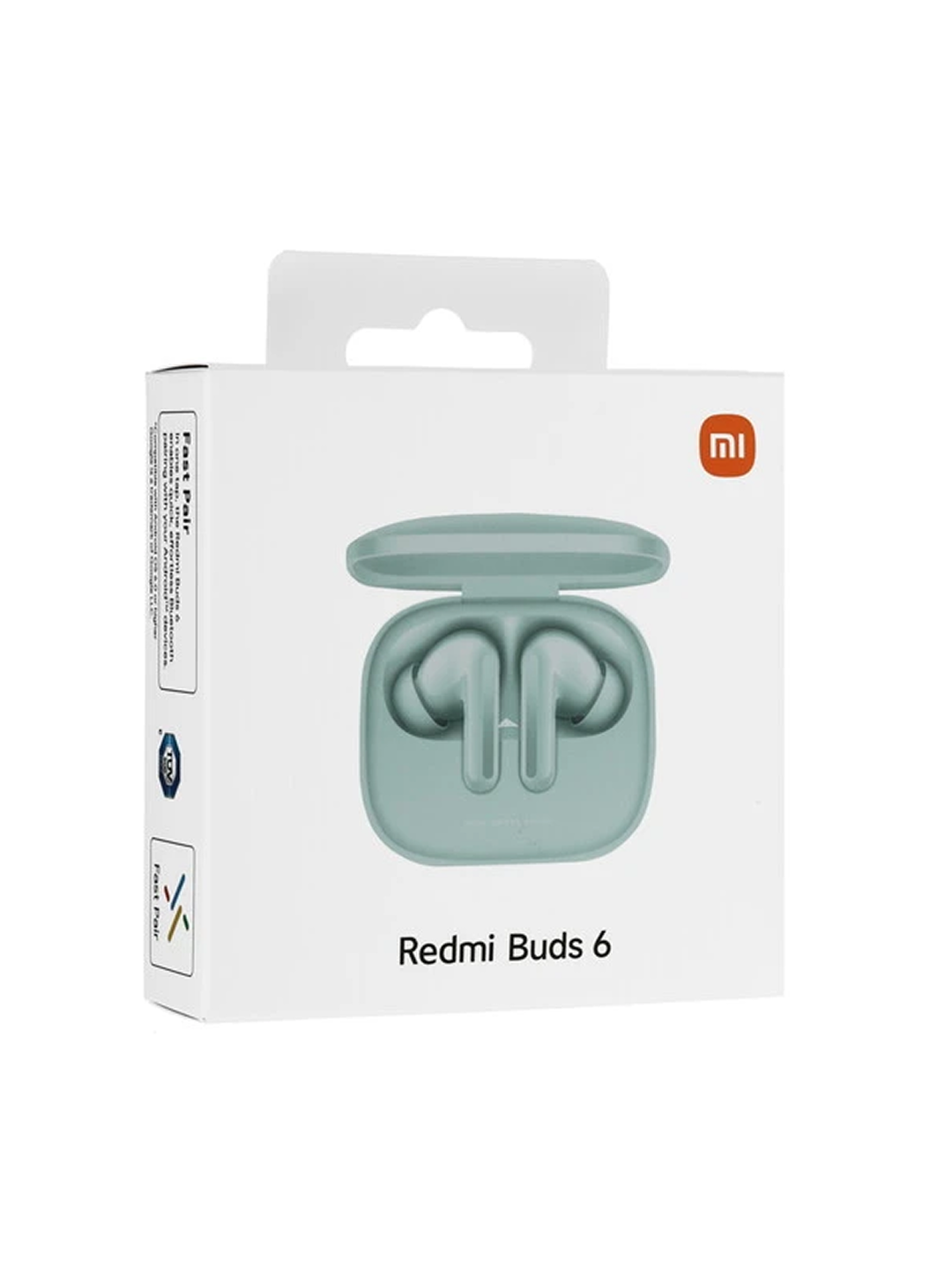 Наушники Xiaomi Redmi Buds 6 BHR9245GL, TWS, ANC, зеленые, голосовое управление — фото 1