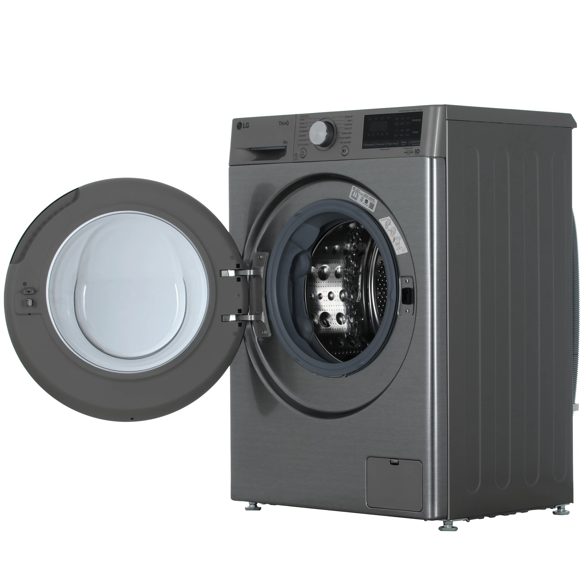 Стиральная машина LG F2V5PS2S , 8кг, с функцией подачи пара, инверторный мотор — фото 1