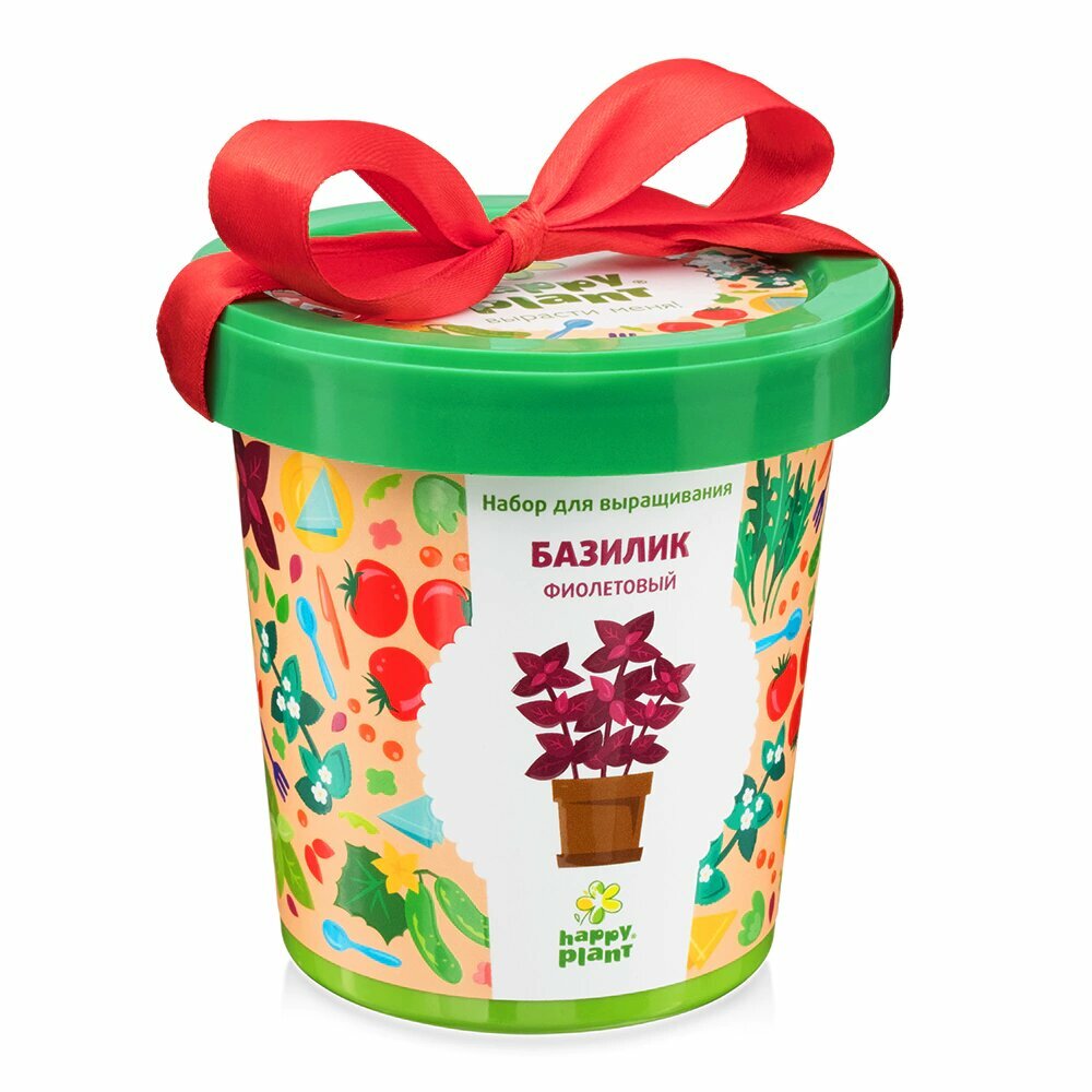 Набор для выращивания Базилик Фиолетовый