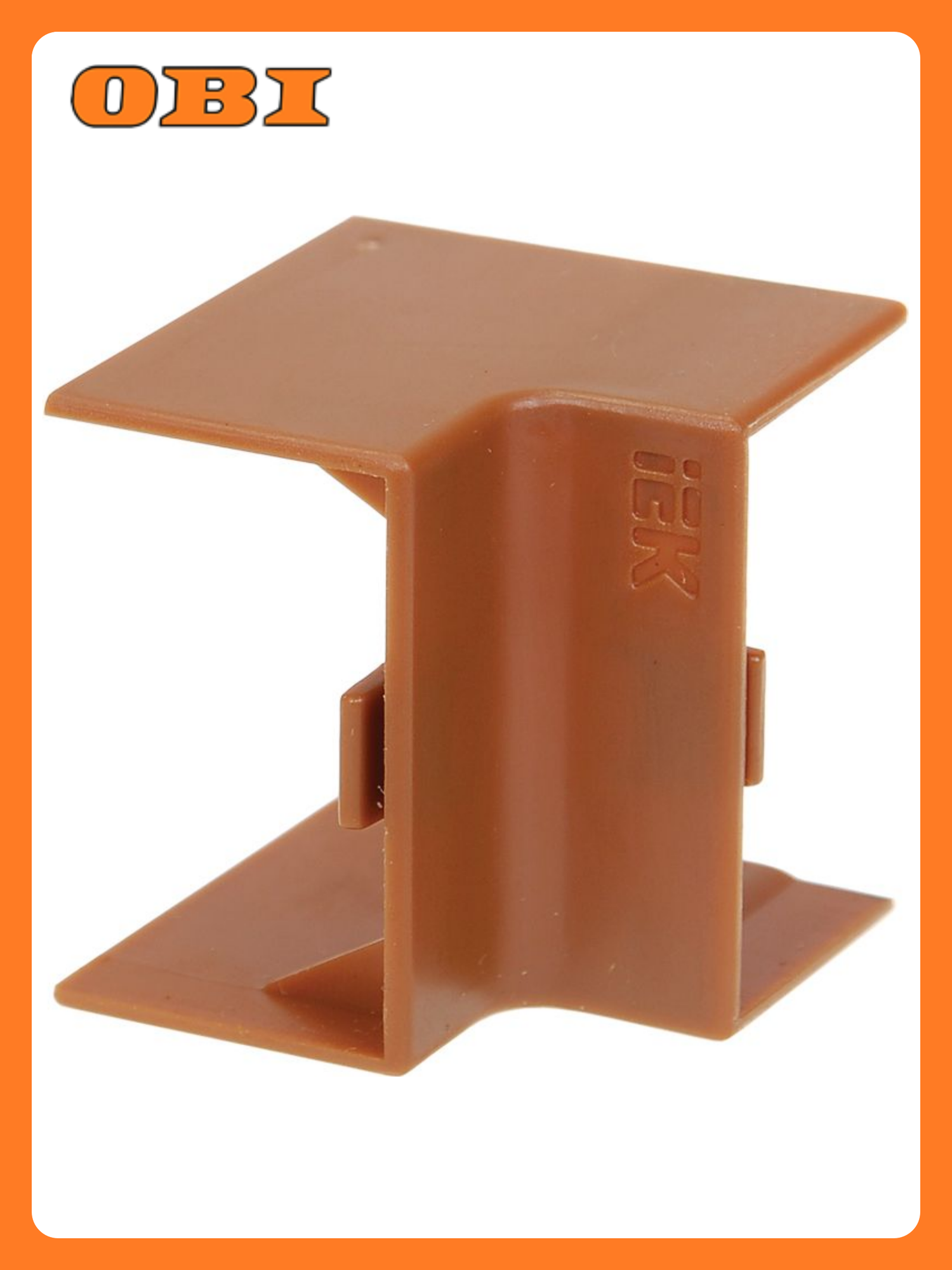 Угол внутренний KMB IEK ELECOR 16х16 дуб 4 шт. в комплекте