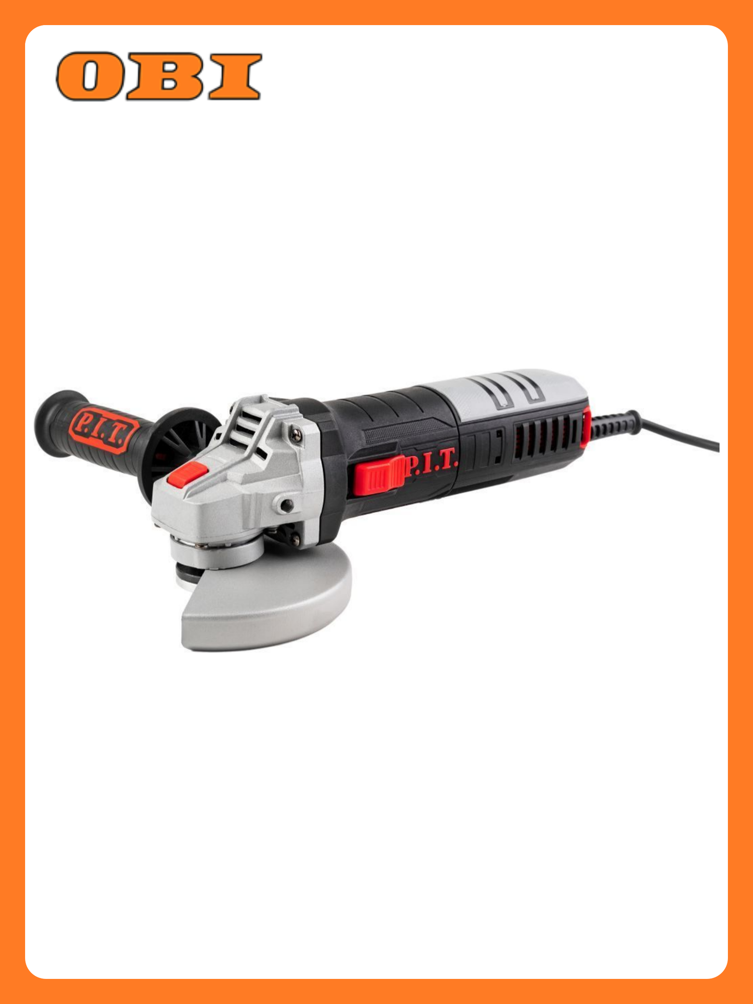 Шлифмашина P.I.T. PWS125-C6 1050Вт 125мм диск 3-11 тыс. об/мин