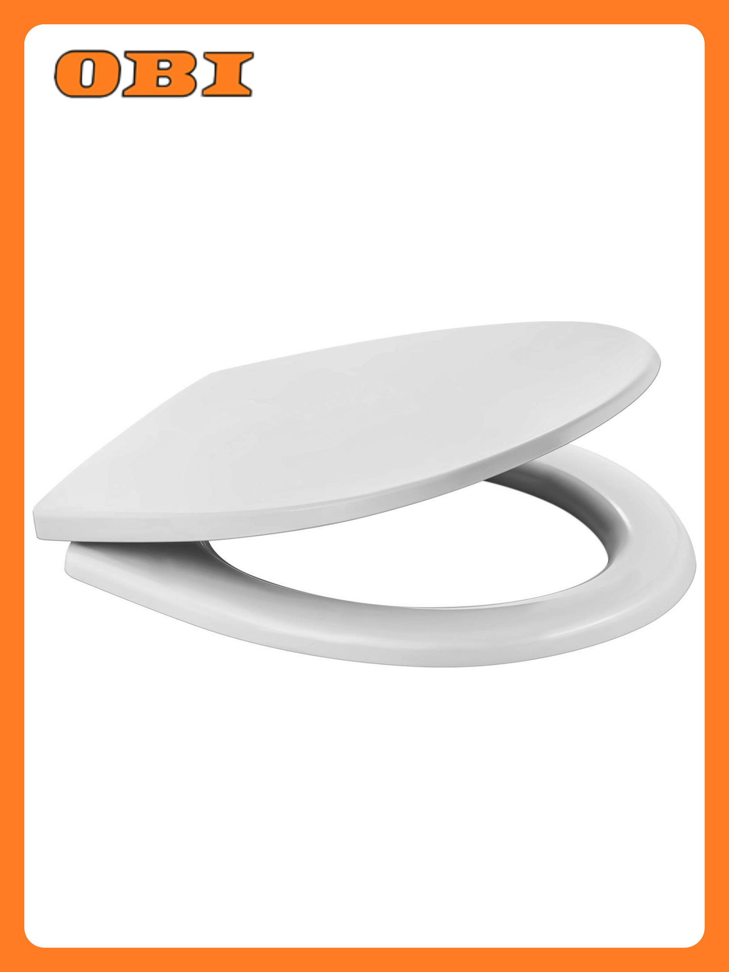 Сиденье для унитаза Elisa PP полипропилен (совместимо с унитазами Старый Оскол Элисса и другими)