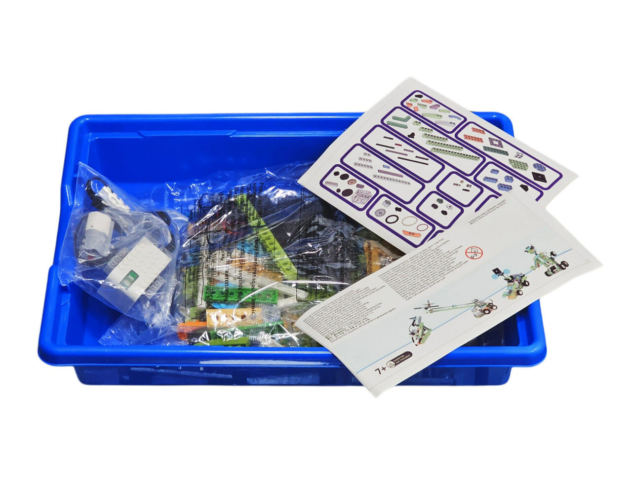 Конструктор WeDo 2.0 базовый набор, развивающий, 280 деталей — фото 1