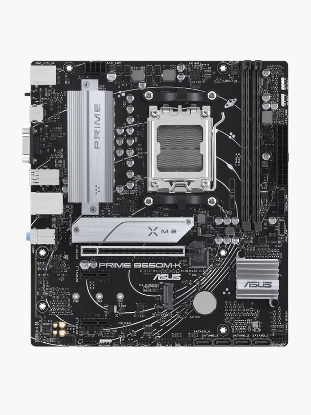 Материнская плата Asus PRIME B650M-K (AM5, mATX)