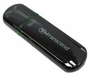 Флеш-память Transcend JetFlash 600, 16Gb, USB 2.0, чер, TS16GJF600