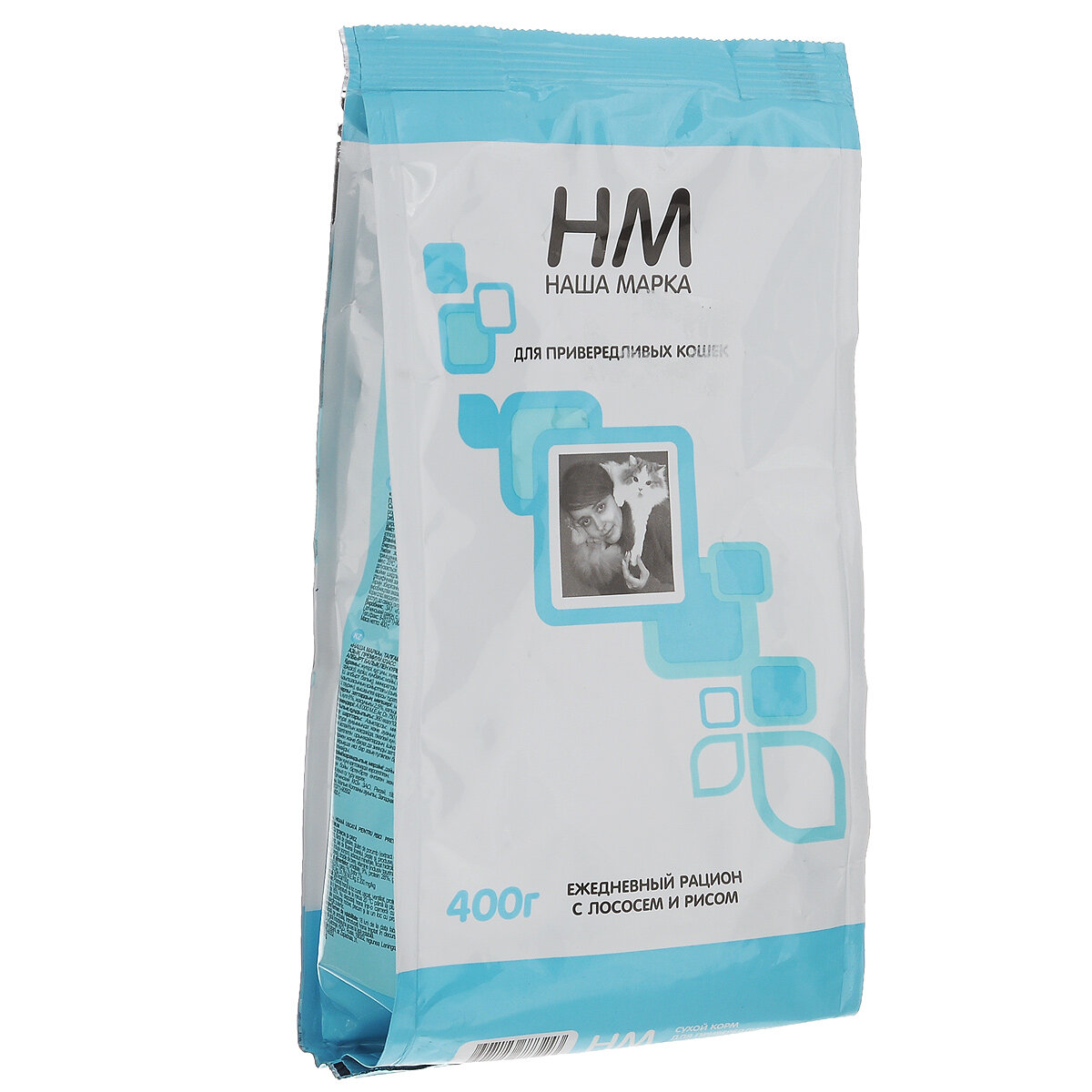 фото Сухой корм для привередливых кошек Наша Марка с лососем и рисом